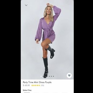 Princess Polly Purple Dress